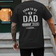 Soon To Be Dad 2026 Loading Men's Back Print T-Shirt