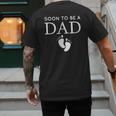 Soon To Be A Dad Unique Father For Would Be Daddy Men's Back Print T-Shirt