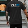 Sports Dad Shirt Cute Father's Day Men's Back Print T-Shirt Sports Dad Shirt Cute Father's Day Men's Back Print T-Shirt