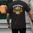 Stud Muffin Muffin Lover Dad Boyfriend Men Boys Men's Back Print T-Shirt