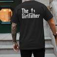 Threadrock The Girl Father Dad Of Girls Daddy Daughter Men's Back Print T-Shirt