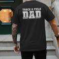 Track & Field Dad Sport Fathers Day Boys Men's Back Print T-Shirt Track & Field Dad Sport Fathers Day Boys Men's Back Print T-Shirt