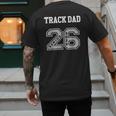 TRACK DAD 2026 SENIOR TRACK DAD SENIOR CLASS 26 Men's Back Print T-Shirt