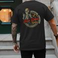 Twin Dad Club Dad Of Twins Skeleton Father's Day Men's Back Print T-Shirt Twin Dad Club Dad Of Twins Skeleton Father's Day Men's Back Print T-Shirt