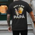 Voy Hacer Papa Ser Papa Voy A Ser Papa Dad To Be In Spanish Men's Back Print T-Shirt