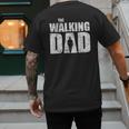 The Walking Dad Father Man Dead Retro Vintage Men Fun Men's Back Print T-Shirt