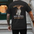 World´s Best Jack Russell Terrier Dad Dog Owner Men Men's Back Print T-Shirt
