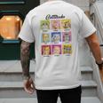 Cat Lover Cat Mom Cat Dad Crazy Cat Lady Cattitudes Men's Back Print T-Shirt