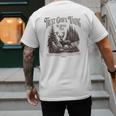 Christian Jesus Bible Verse Deer Elk Buck Hunting Dad Hunter Men's Back Print T-Shirt Christian Jesus Bible Verse Deer Elk Buck Hunting Dad Hunter Men's Back Print T-Shirt