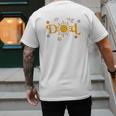 Dad Of The Birthday First Trip Around The Sun Bday Boy Men's Back Print T-Shirt
