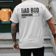 Dad BOD Loading 2024 Dad Fathers Day Baby Announcement Men's Back Print T-Shirt