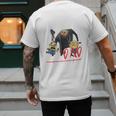 Despicable Me Minions Father's Day World's Best Dad Villain Men's Back Print T-Shirt Despicable Me Minions Father's Day World's Best Dad Villain Men's Back Print T-Shirt