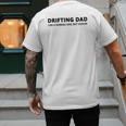 Drifting Dad Like A Normal Dad JDM Car Drift Men's Back Print T-Shirt
