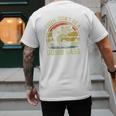 Fishing Father Day Tee Bruh Don't Be a Dumb Bass Dad Men's Back Print T-Shirt