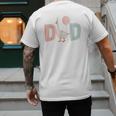 One Silly Goose Dad 1st First Birthday Family Matching Party Men's Back Print T-Shirt
