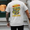 Transformers Father's Day Bumblebee My Dad Is Brave Men's Back Print T-Shirt
