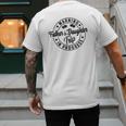 Warning Father Daughter Trip In Progress Trip With Dad Men's Back Print T-Shirt