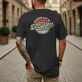 Awesome Like My Daughters Vintage Dad Quote Father Day Men's Back Print T-Shirt