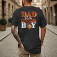 Basketball DAD Of The Birthday Boy Family Matching Men's Back Print T-Shirt
