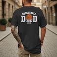 Basketball Dad Men's Back Print T-Shirt Basketball Dad Men's Back Print T-Shirt