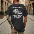 Best Truck Driver Art For Men Dad Women Trucking CDL Trucker Men's Back Print T-Shirt