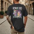 Bonus Dad Of The Birthday Fairy 1St Birthday Girl Party Men's Back Print T-Shirt Bonus Dad Of The Birthday Fairy 1St Birthday Girl Party Men's Back Print T-Shirt