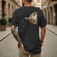Cat Shirts For MenWomen Cat Shirts For Cat DadMom Men's Back Print T-Shirt