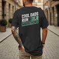 Cool Dads Run Marathons Marathon Running Runner Men's Back Print T-Shirt Cool Dads Run Marathons Marathon Running Runner Men's Back Print T-Shirt