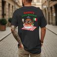 Couple Daddy's Little Meatball Italian Men Men's Back Print T-Shirt