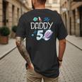 My Dad Is 50 Years Daddy Father 50th Years Birthday Men's Back Print T-Shirt