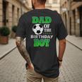 Dad Of The Birthday Boy Soccer Stars Outfit Men's Back Print T-Shirt