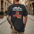Dad Birthday Boy Train I'm 2 Two Yr Old Chugga Engine Men's Back Print T-Shirt