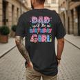 Dad And Mom Of The Birthday Girl Party Decor Family Matching Men's Back Print T-Shirt