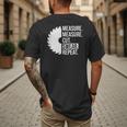 Dad Shirt Measure Cut Swear Handyman Father Day Tshirt Men's Back Print T-Shirt