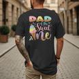 Dad Of The Sweet One Ice Cream 1St Birthday Party Men's Back Print T-Shirt
