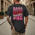 Dada Of The Berry Sweet One Strawberry First Birthday Men's Back Print T-Shirt