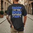 Daddy Of The Boss Birthday Party Outfit Like A Boss Daddy Men's Back Print T-Shirt