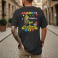 Daddy Dinosaur Shirt Cute Birthday Boy Family Apparel Men's Back Print T-Shirt Daddy Dinosaur Shirt Cute Birthday Boy Family Apparel Men's Back Print T-Shirt