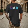 Disney Frozen Elsa Anna Olaf Dad Father's Day Birthday Men's Back Print T-Shirt Disney Frozen Elsa Anna Olaf Dad Father's Day Birthday Men's Back Print T-Shirt