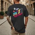 Disney Mickey Mouse Family Star Dad Of The Birthday Boy Men's Back Print T-Shirt Disney Mickey Mouse Family Star Dad Of The Birthday Boy Men's Back Print T-Shirt