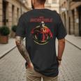 Disney Pixar The Incredibles 2 Mr Incredible Vintage Dad Men's Back Print T-Shirt