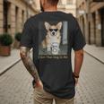I Got That Dog In Me Corgi Dog Meme For Corgi Mom Dad Men's Back Print T-Shirt
