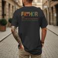 FA-Thor Like Dad Just Way Mightier Hero Fathers Day Small Men's Back Print T-Shirt