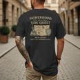 Fatherhood The Original Side Quest Dad Mode Men's Back Print T-Shirt