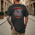 My Favorite 82nd Airborne Is My Dad Veteran Father's Day Men's Back Print T-Shirt