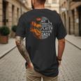 My Favorite Basketball Player Calls Me Dad Basketball Dad Men's Back Print T-Shirt