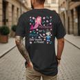 Gender Reveal Party Shirt Mermaid Or Pirate Dad Wants Pirate Men's Back Print T-Shirt Gender Reveal Party Shirt Mermaid Or Pirate Dad Wants Pirate Men's Back Print T-Shirt