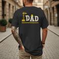 Happy Father's Day Construction For Son DAD Father's Day Men's Back Print T-Shirt Happy Father's Day Construction For Son DAD Father's Day Men's Back Print T-Shirt