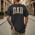 Hunting Dad Duck Camouflage Camo Waterfowl Duck Camo Men Men's Back Print T-Shirt Hunting Dad Duck Camouflage Camo Waterfowl Duck Camo Men Men's Back Print T-Shirt