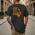 Jesus I Saw That I'm Telling Dad Religious Men's Back Print T-Shirt